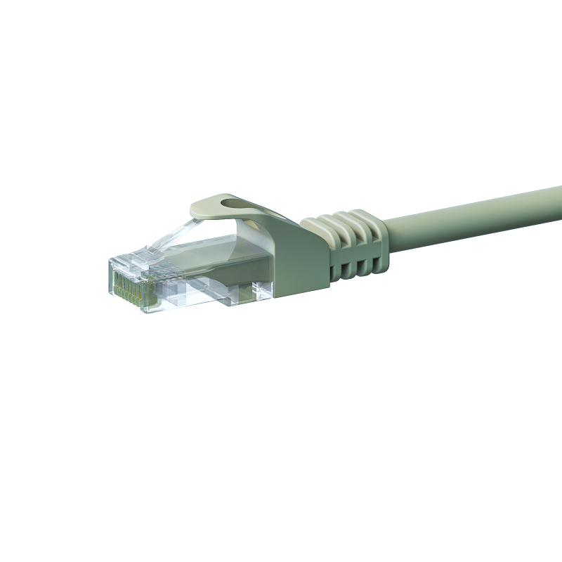 UTP CAT5e patchkabel 1m grijs - 100% koper