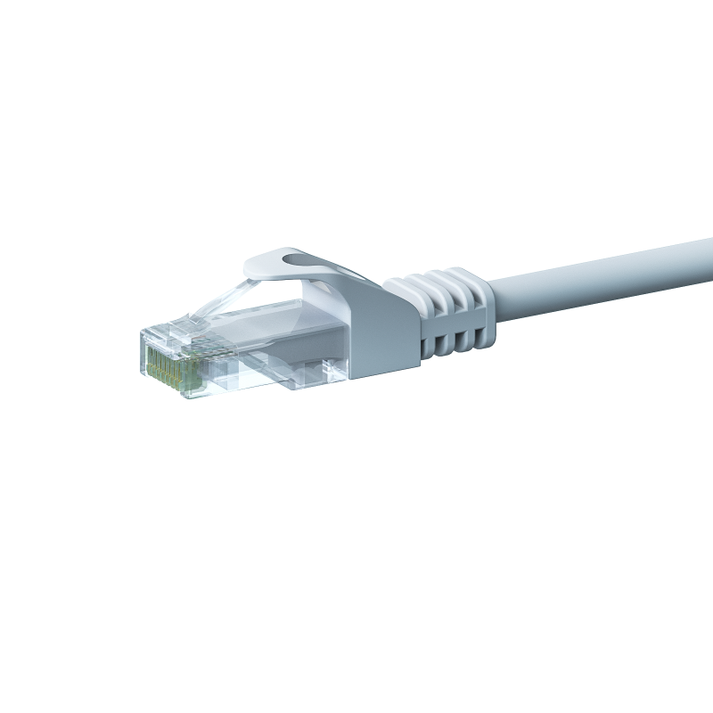 UTP CAT5e patchkabel 3m wit - 100% koper