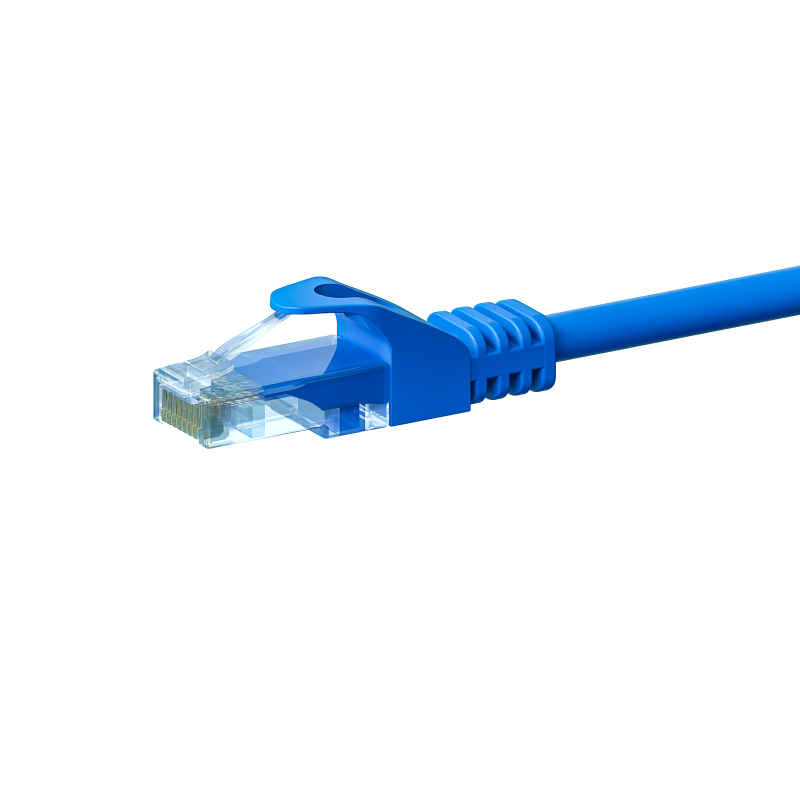 UTP CAT5e patchkabel 15m blauw - 100% koper