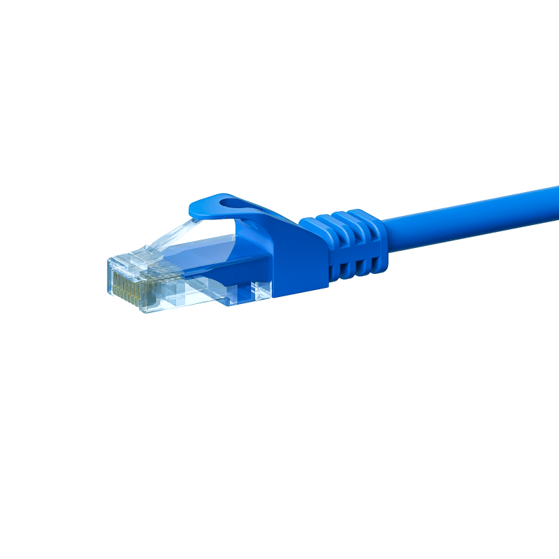 UTP CAT5e patchkabel 20m blauw - 100% koper