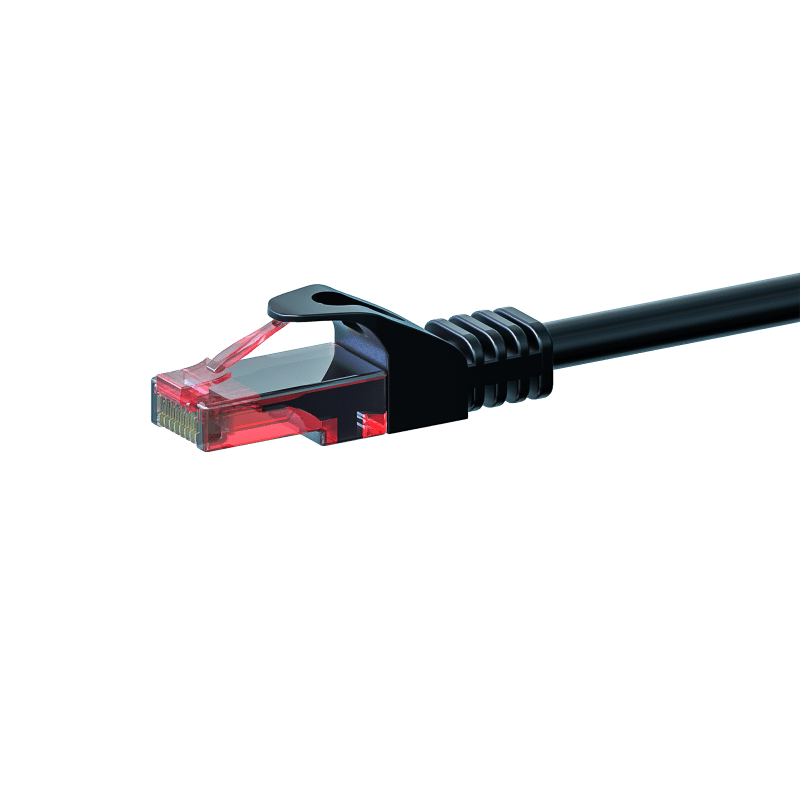 UTP CAT6 patchkabel 5m zwart - 100% koper