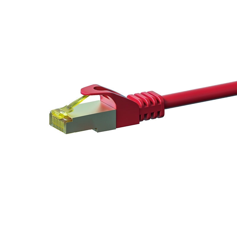 Cat7 S/FTP (PIMF) patchkabel 2m rood