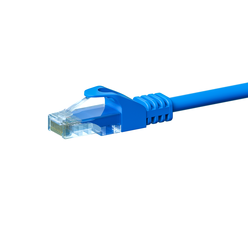 CAT5e UTP patchkabel 1m blauw  - CCA