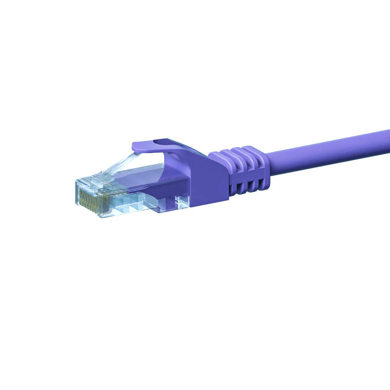 CAT5e UTP patchkabel 20m paars  - CCA