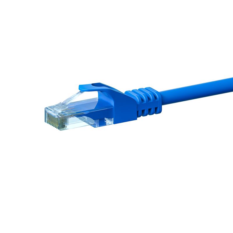 CAT6 UTP patchkabel 0,50m blauw - CCA