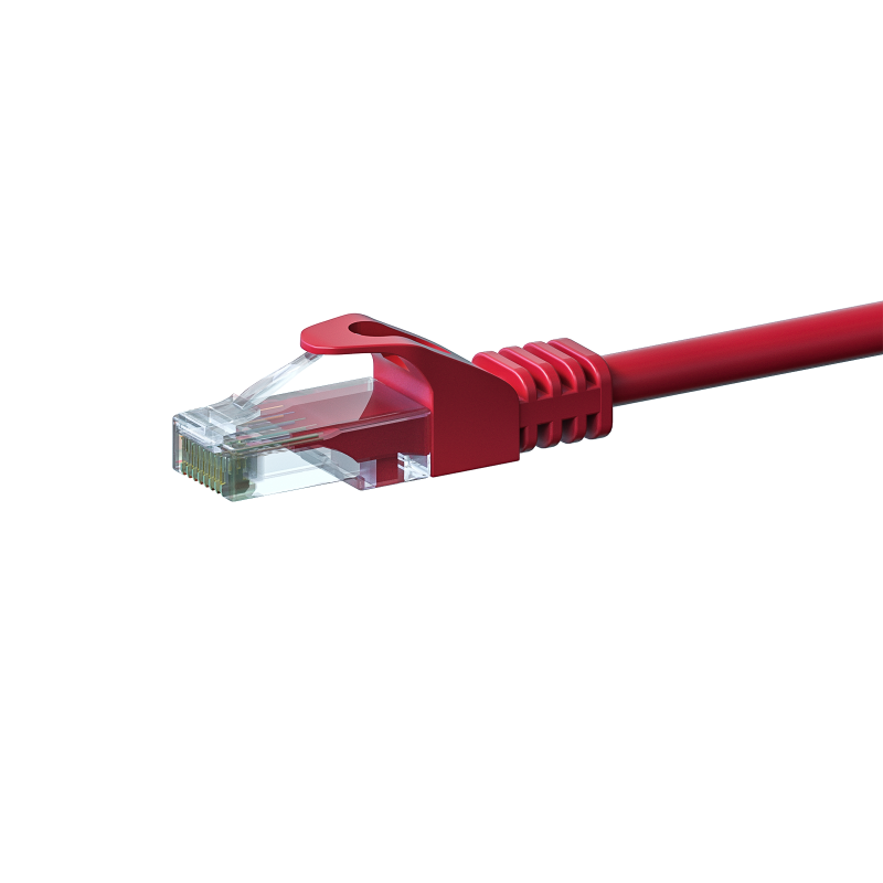 CAT6 UTP patchkabel 3m rood - CCA