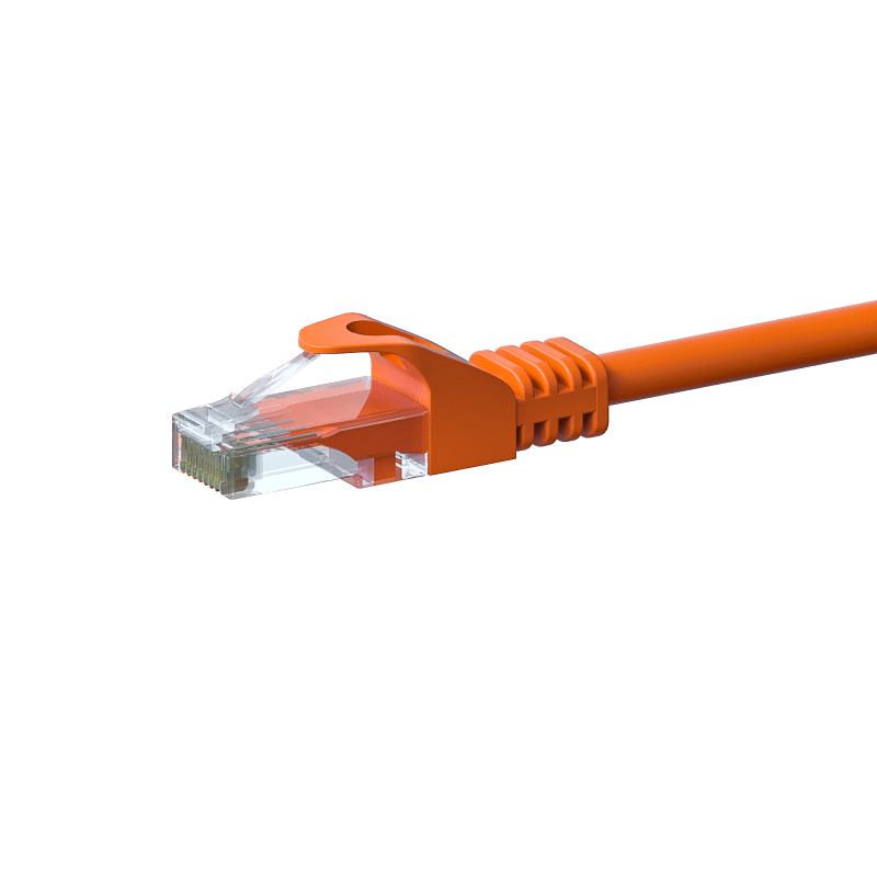 CAT6 UTP patchkabel 7,50m oranje - CCA