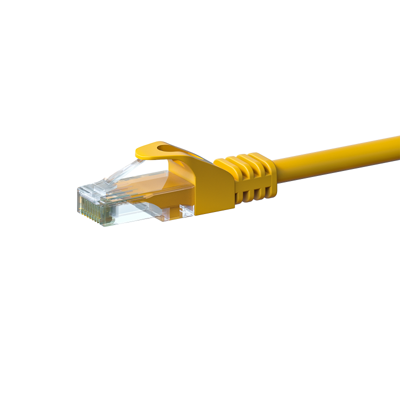 CAT6 UTP patchkabel 3m geel - CCA