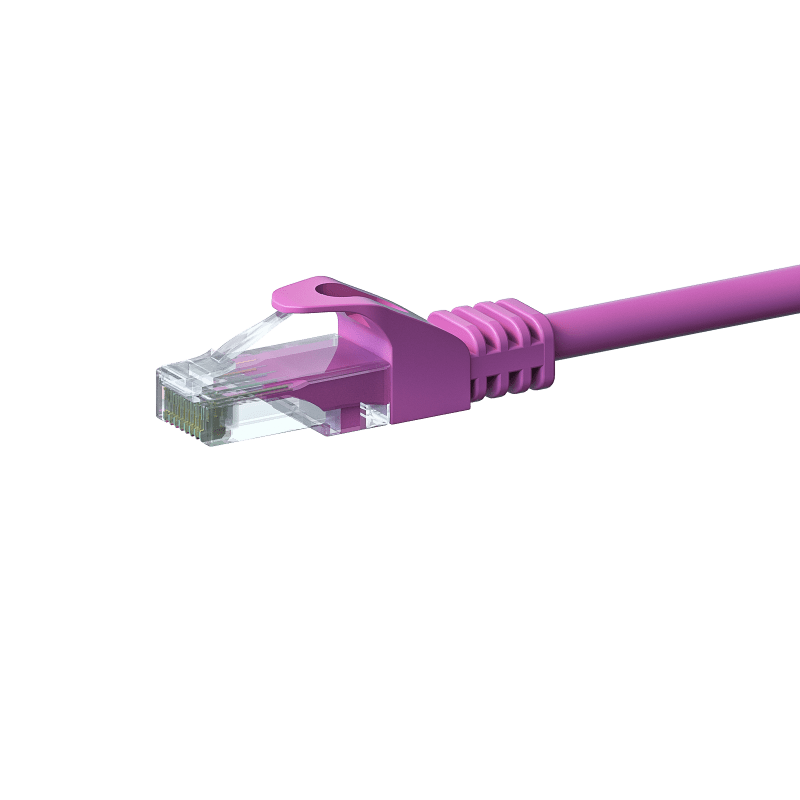 CAT6 UTP patchkabel 7,50m roze - CCA