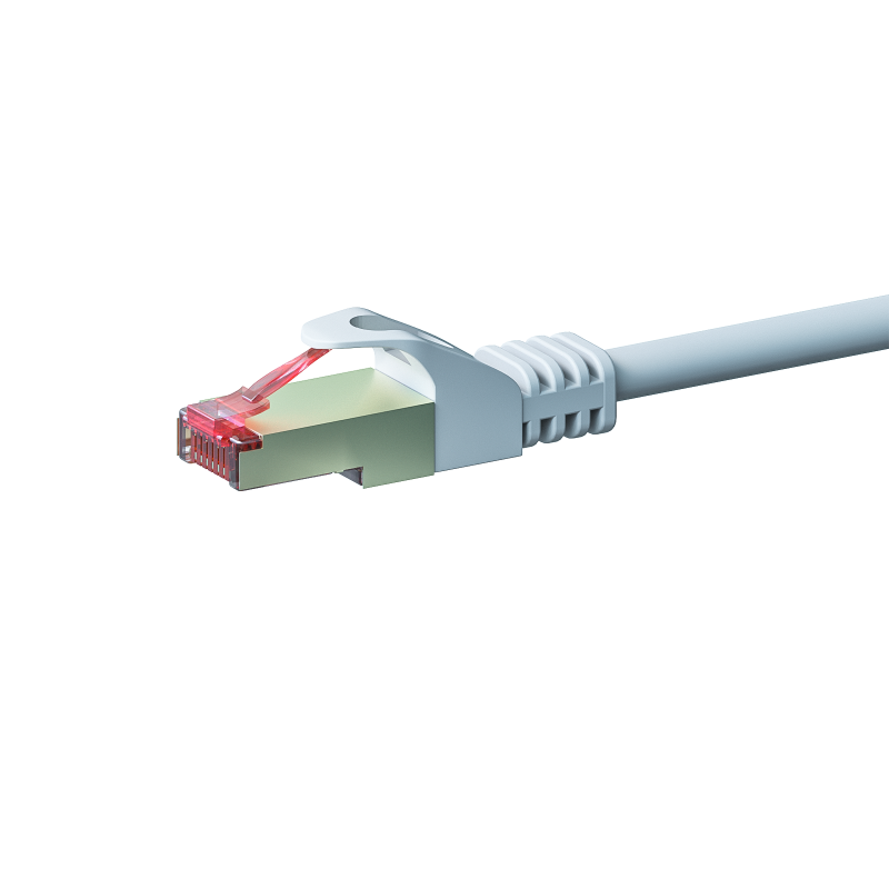 CAT6 S/FTP (PIMF) patchkabel 0,25m wit 