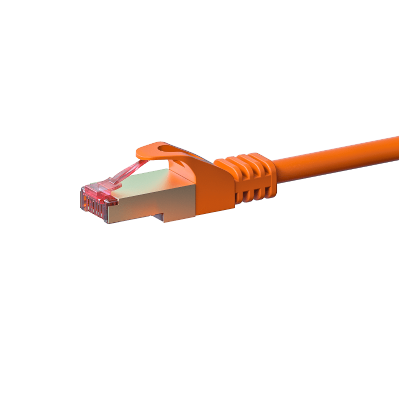 CAT6 S/FTP (PIMF) patchkabel 10m oranje 